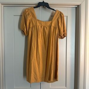 Mango babydoll mini dress